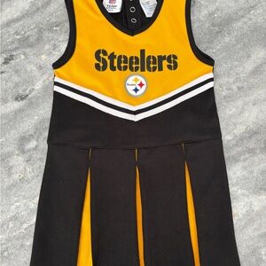 NFL Steelers Girls Cheerleader Jersey - XS